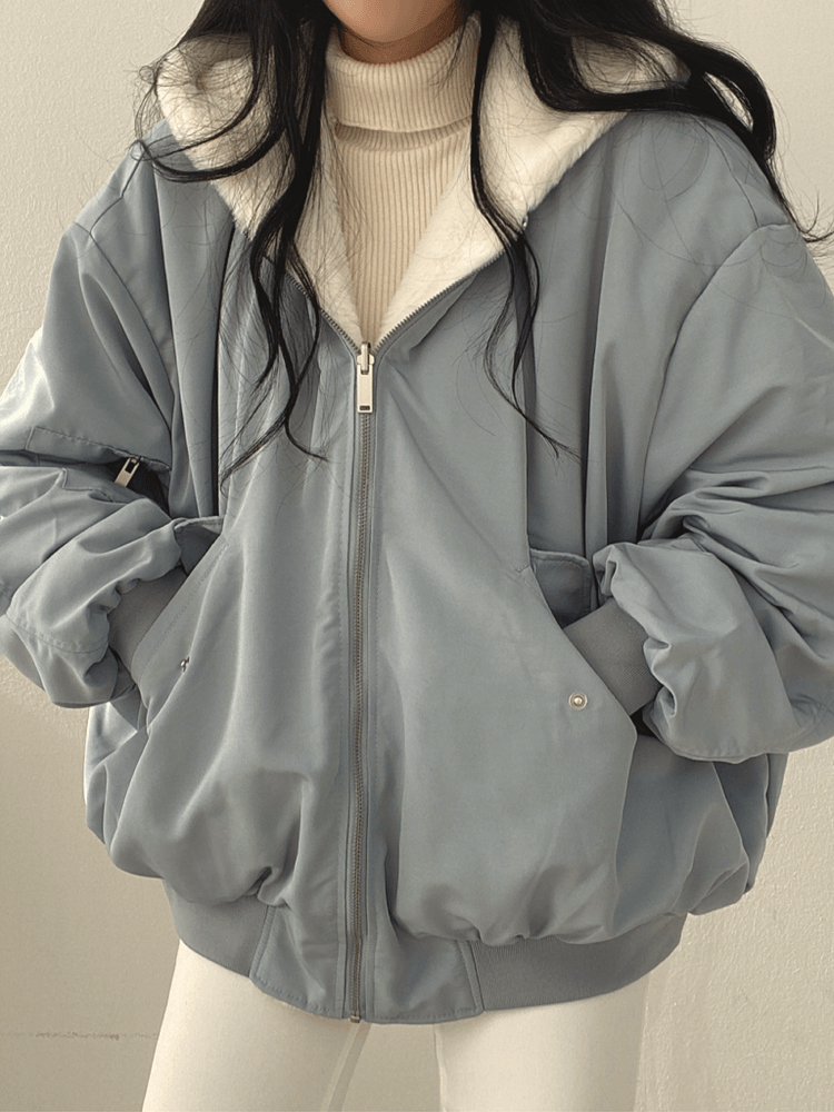 Veste réversible oversize | Confort et chaleur au quotidien