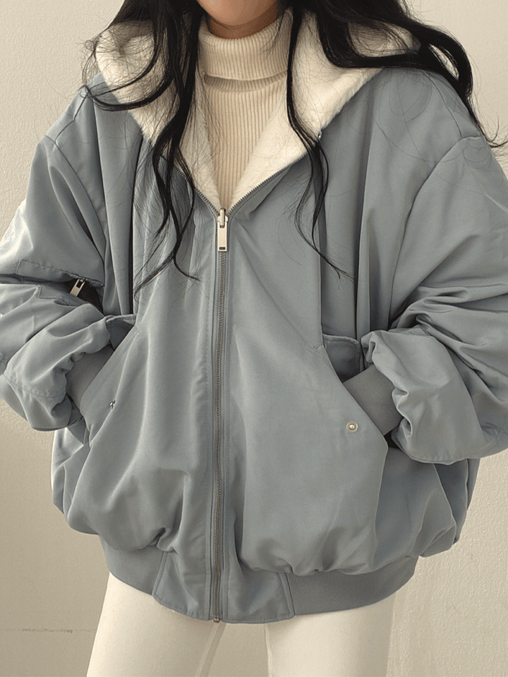 Veste réversible oversize | Confort et chaleur au quotidien
