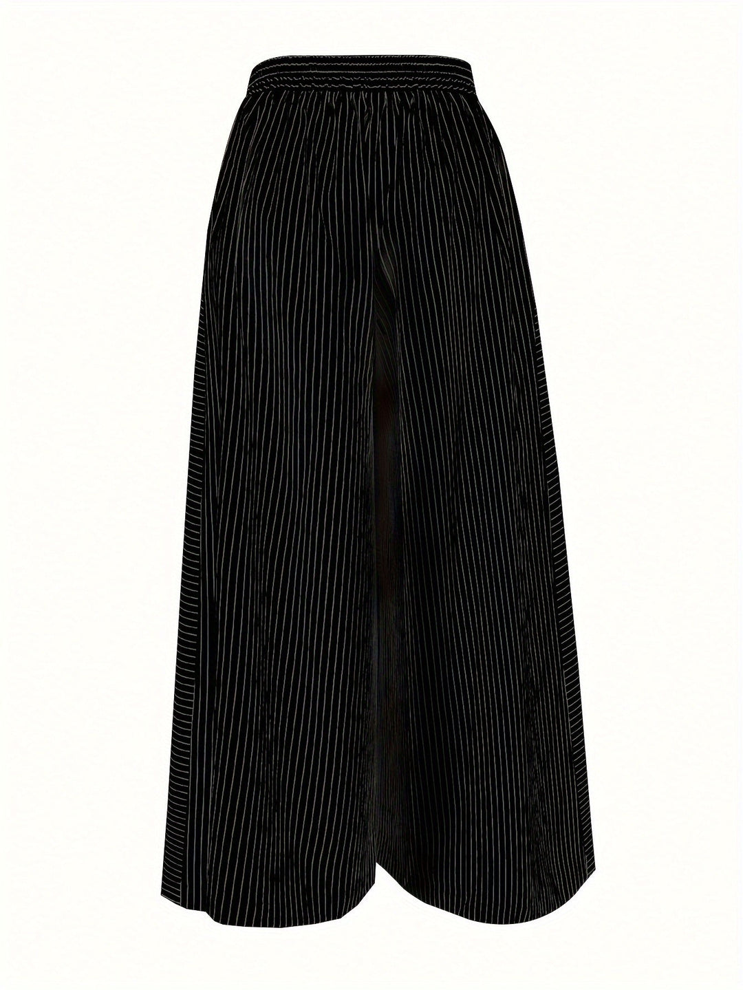 Pantalon ample rayé | Élégance estivale