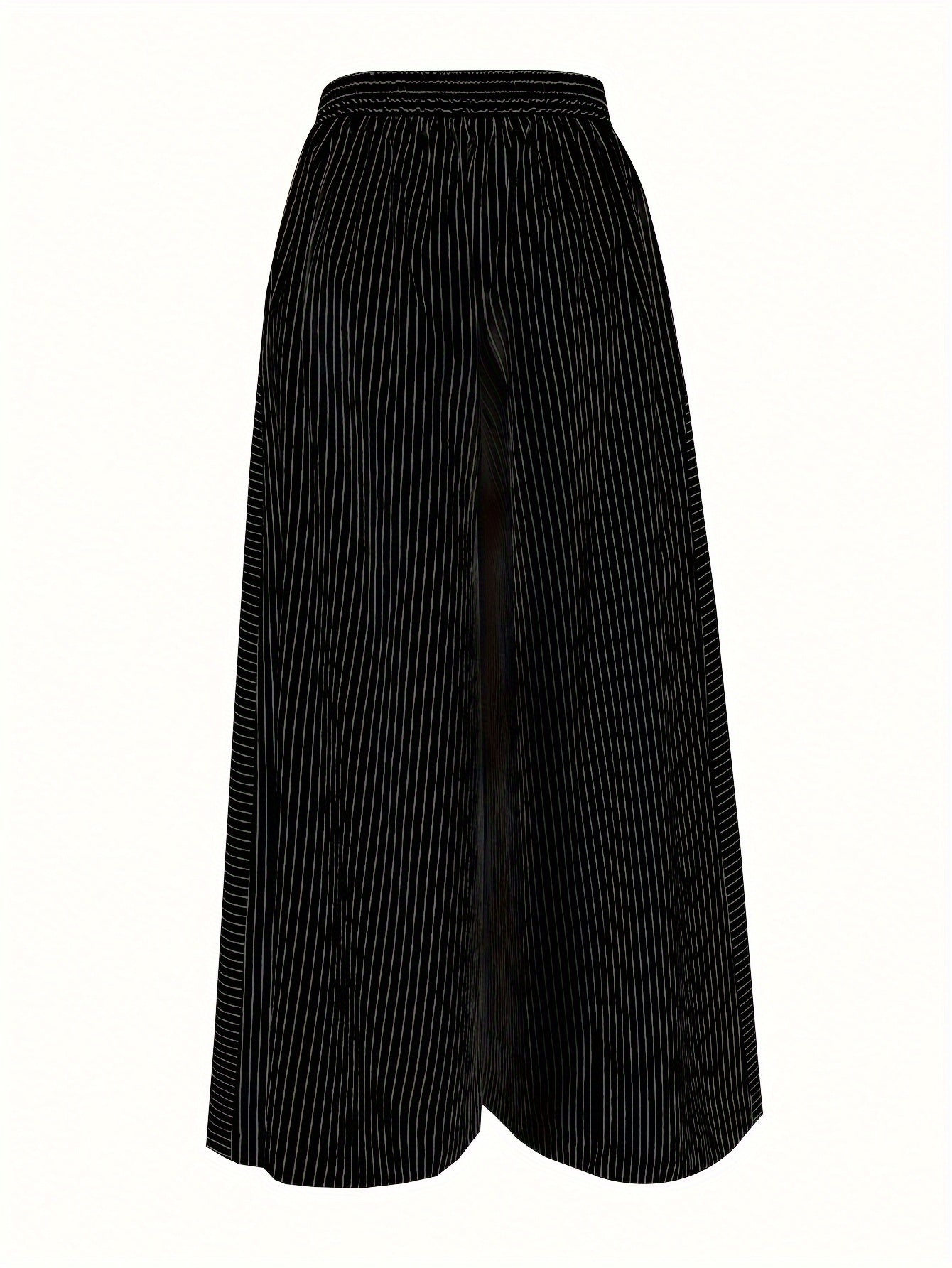 Pantalon ample rayé | Élégance estivale