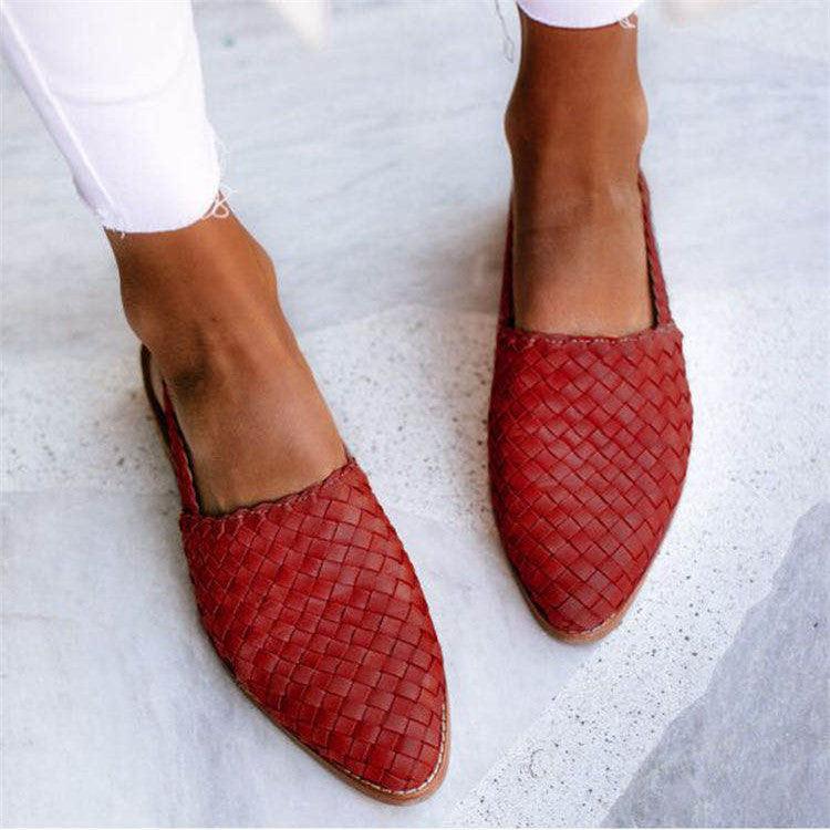 Chaussures tressées slingback | Élégance estivale