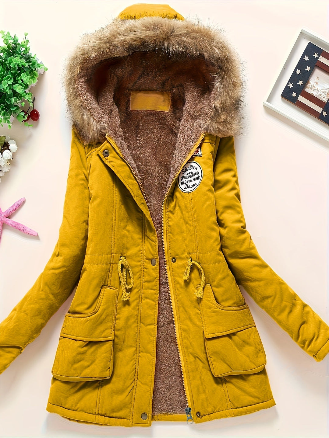 Parka femme | Hiver douillet avec doublure en polaire