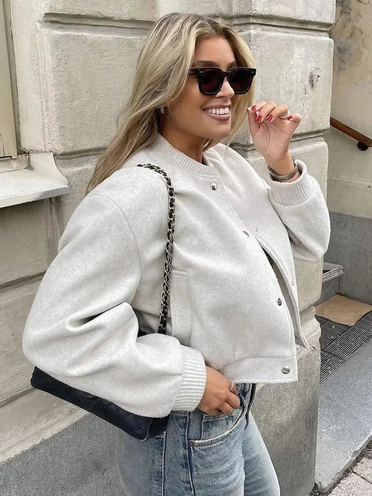 Veste courte casual | Parfaite pour la mi-saison