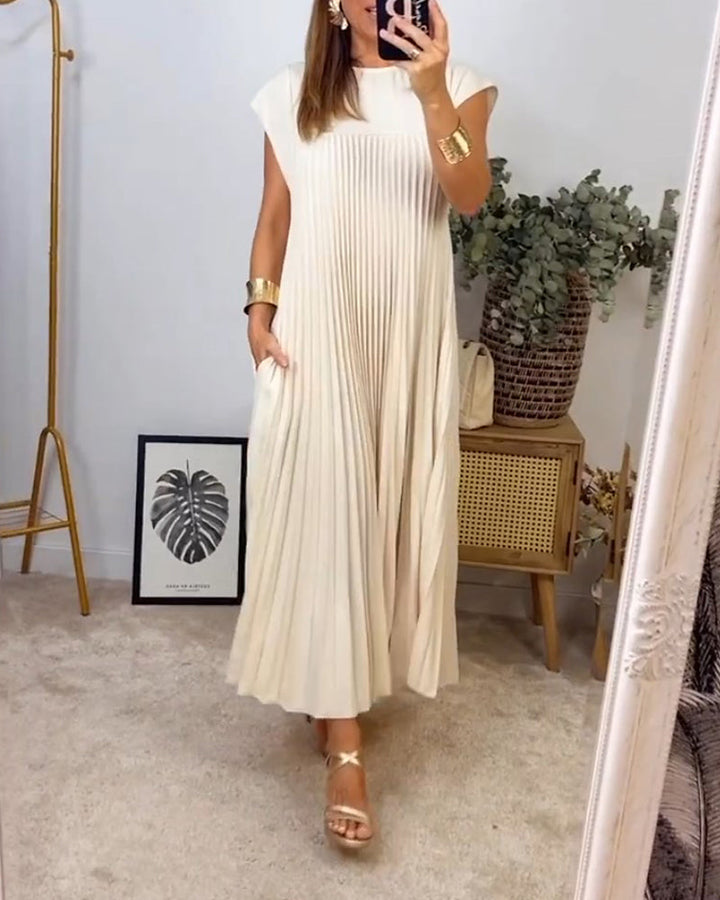 Robe plissée | Élégance fluide pour l'été
