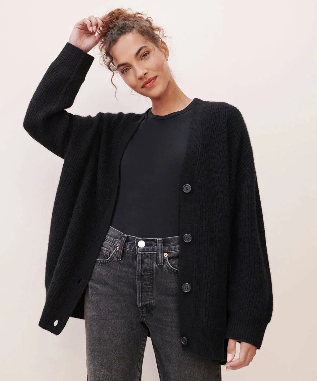Cardigan à col en V pour femme | Idéal pour les journées fraîches