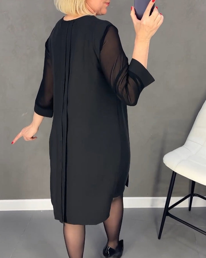 Robe plissée élégante | Chic et intemporelle