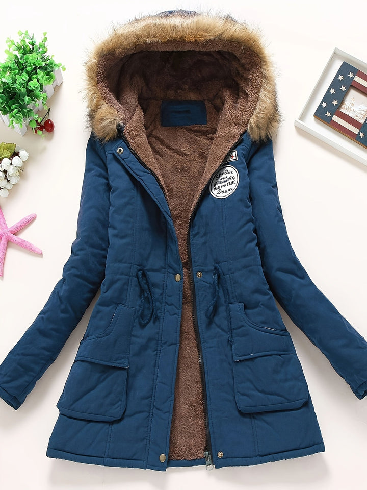 Parka femme | Hiver douillet avec doublure en polaire