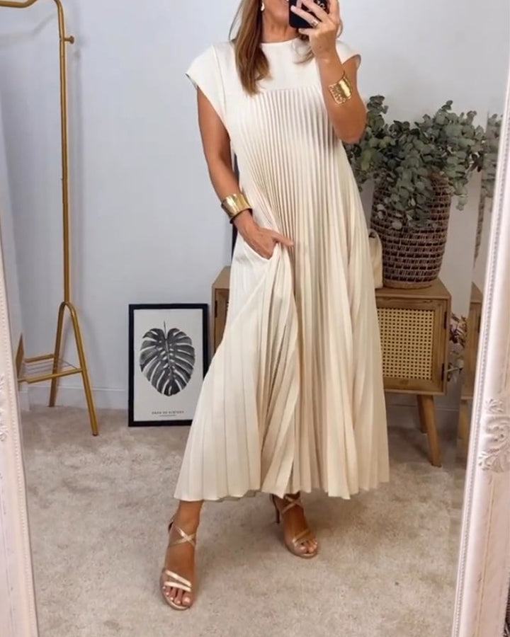 Robe plissée | Élégance fluide pour l'été