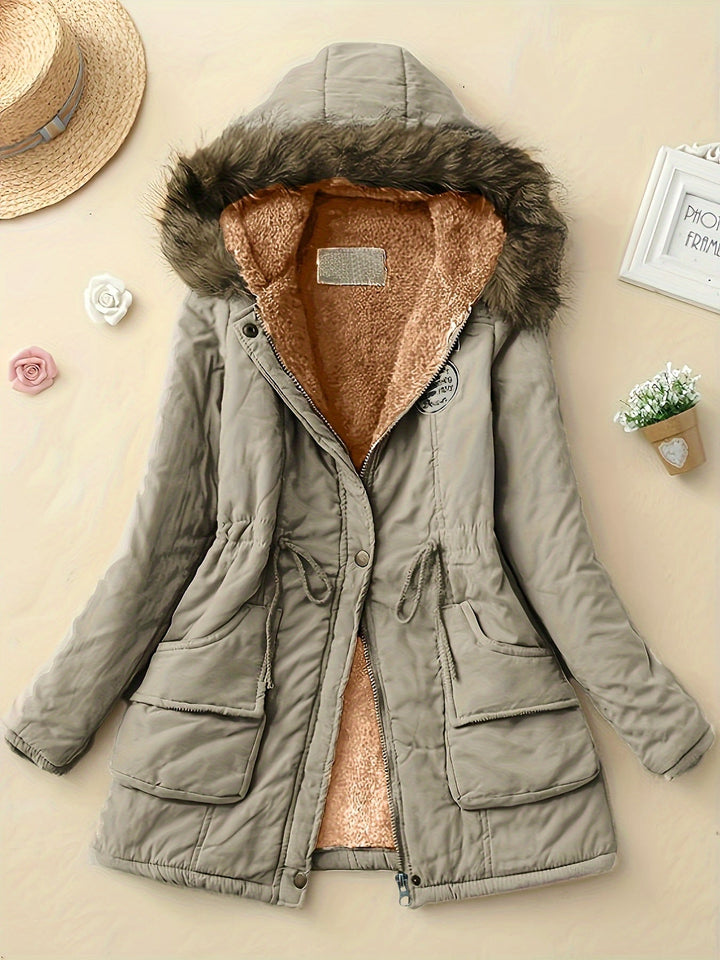 Parka femme | Hiver douillet avec doublure en polaire
