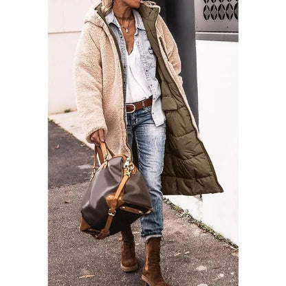 Manteau long doublé | Parfait pour l'hiver