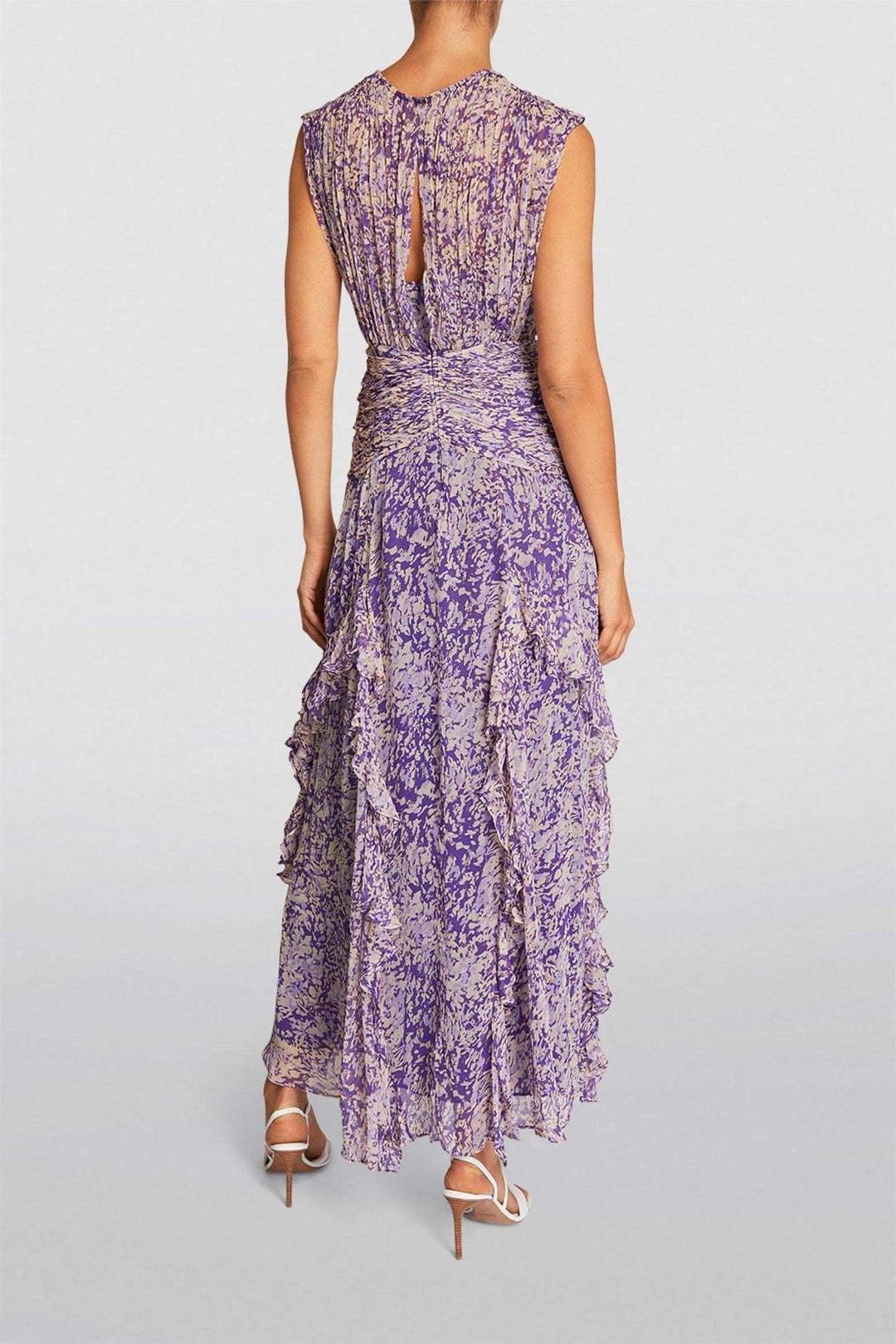 Robe longue plissée | Élégance estivale