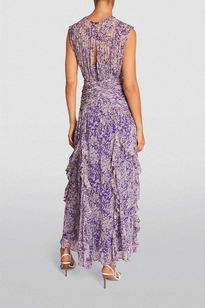 Robe longue plissée | Élégance estivale