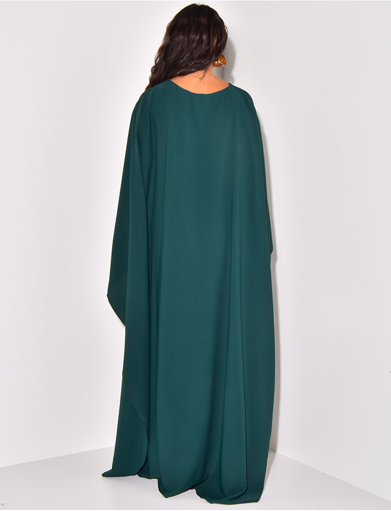 Robe cape fluide | Élégance intemporelle pour les grandes occasions