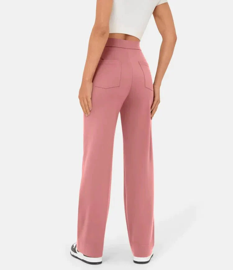 Pantalon taille haute élastique | Style moderne et confort optimal