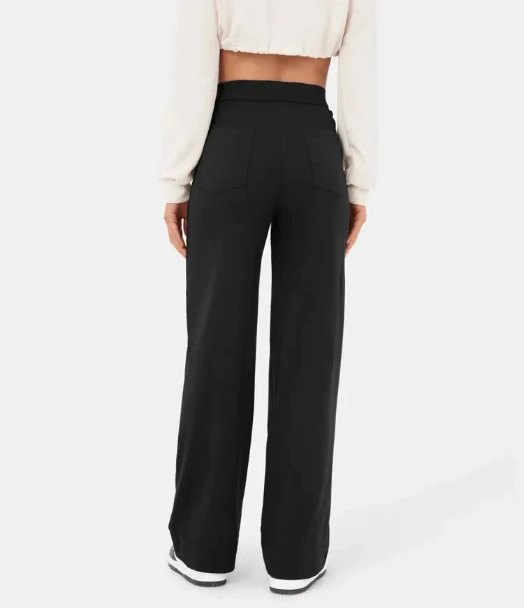 Pantalon taille haute élastique | Style moderne et confort optimal