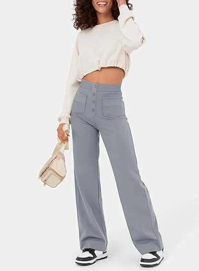 Pantalon taille haute élastique | Style moderne et confort optimal