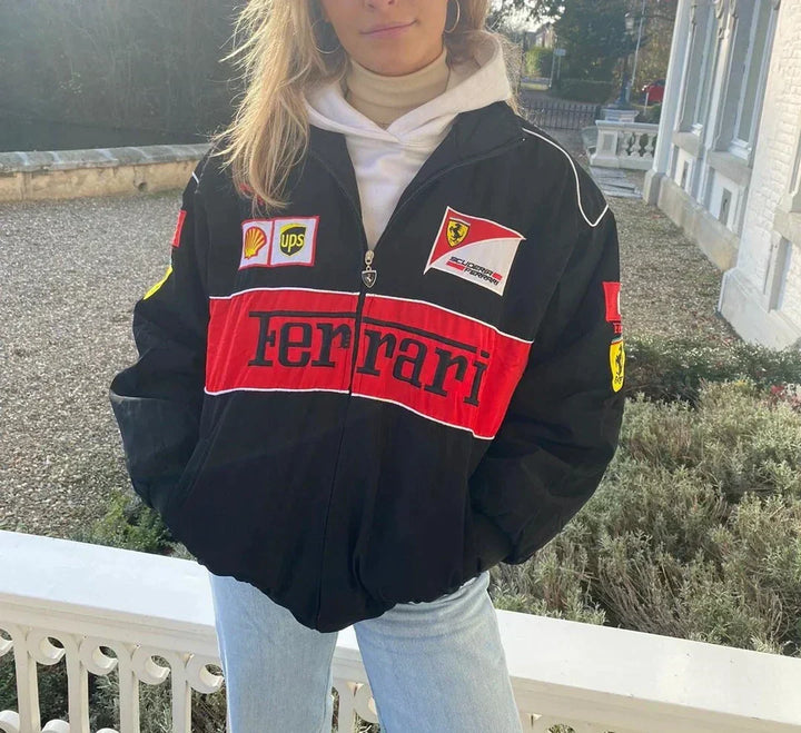 Veste de course Ferrari | Style sport iconique