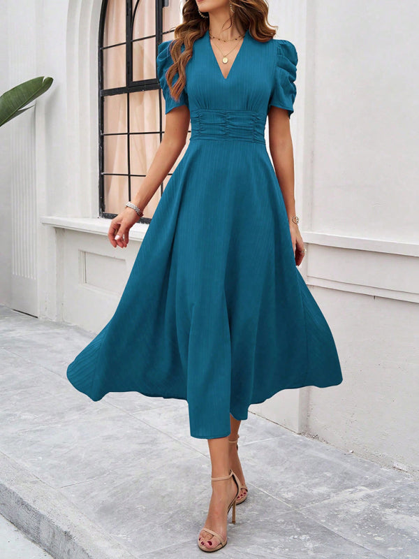 Robe midi élégante | Parfaite pour les cérémonies
