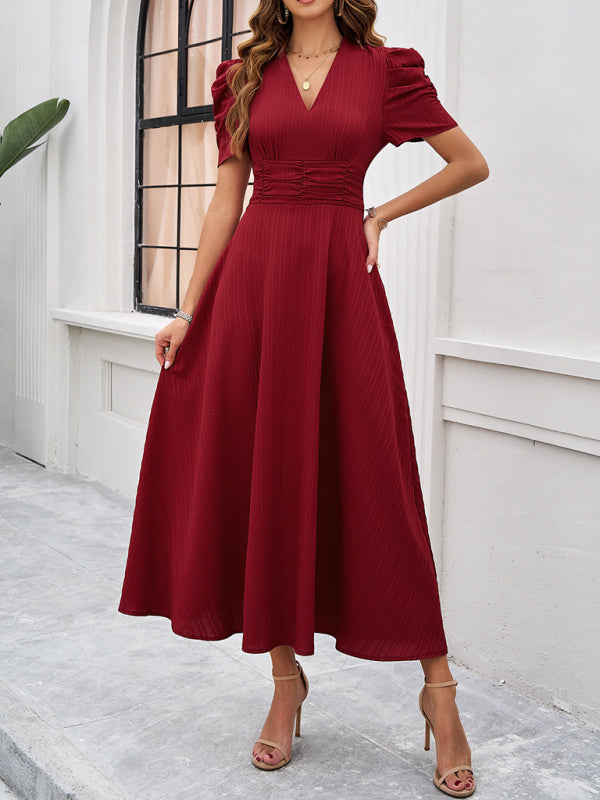 Robe midi élégante | Parfaite pour les cérémonies