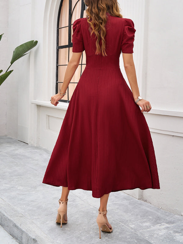 Robe midi élégante | Parfaite pour les cérémonies