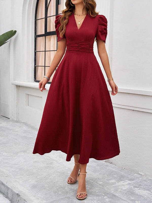 Robe midi élégante | Parfaite pour les cérémonies