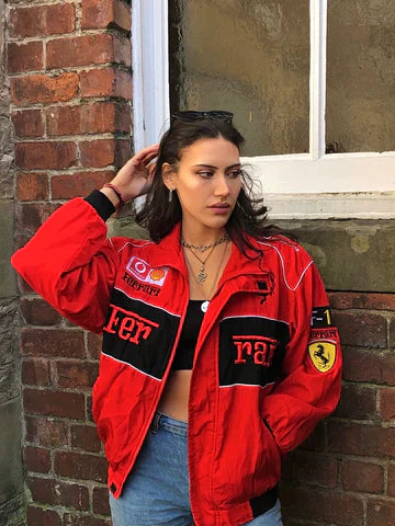 Veste de course Ferrari | Style sport iconique