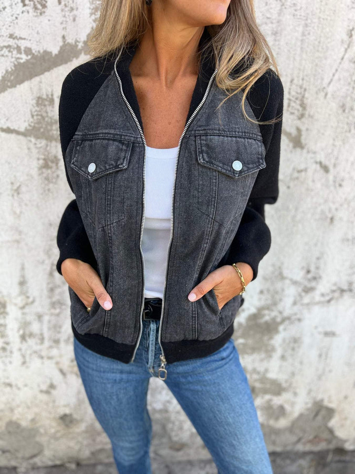 Veste en jean et polaire | Idéale pour la mi-saison