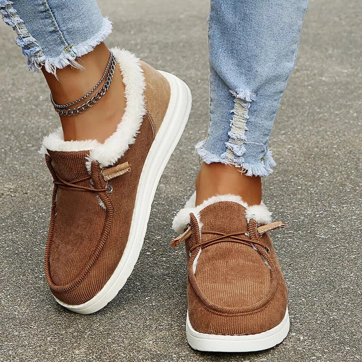 Chaussures slip-on | Confort douillet d’hiver