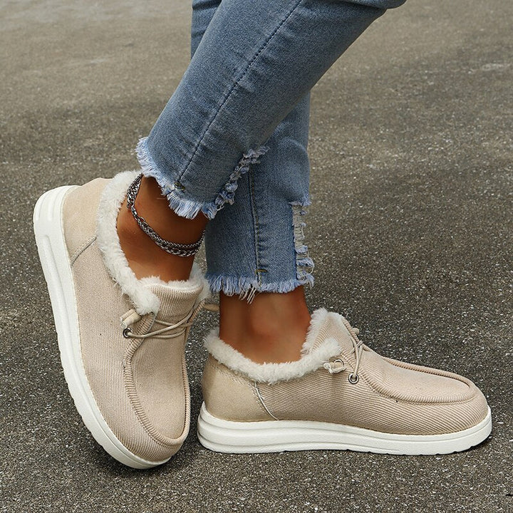 Chaussures slip-on | Confort douillet d’hiver
