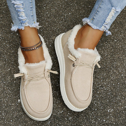 Chaussures slip-on | Confort douillet d’hiver