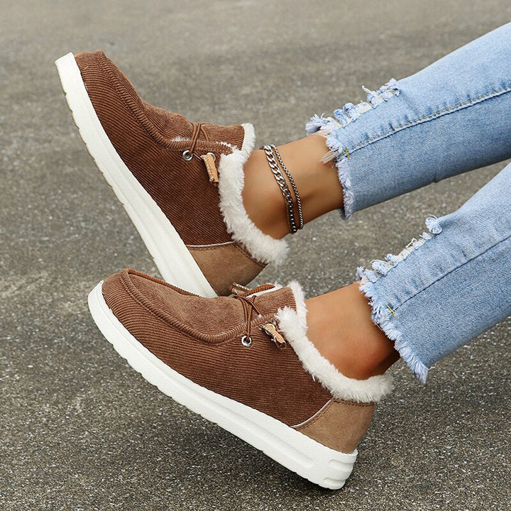 Chaussures slip-on | Confort douillet d’hiver