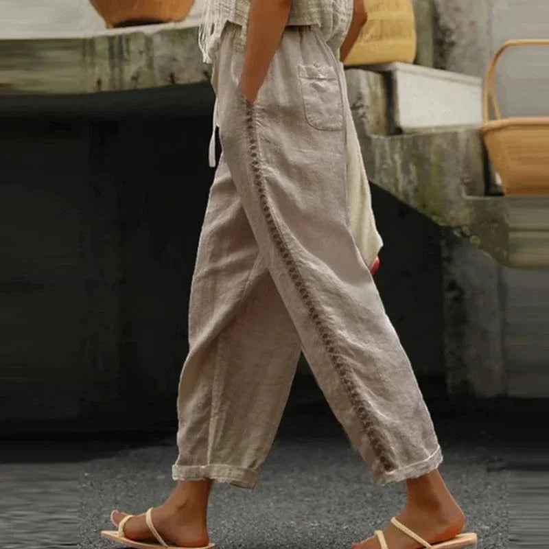 Pantalon estival femme | Détente et style léger