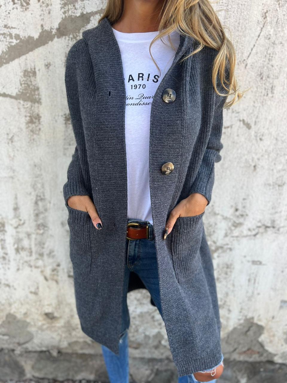 Cardigan long | Style urbain et confort assuré
