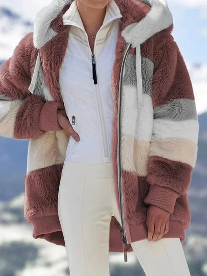 Manteau en laine d'agneau | Douceur hivernale en couleur