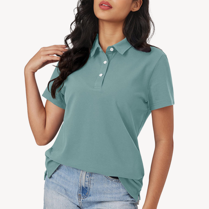 Polo Classique Femme | Style Décontracté