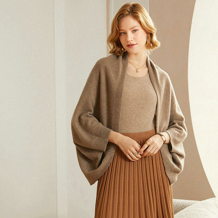 Gilet cocon en laine | Élégance naturelle au quotidien