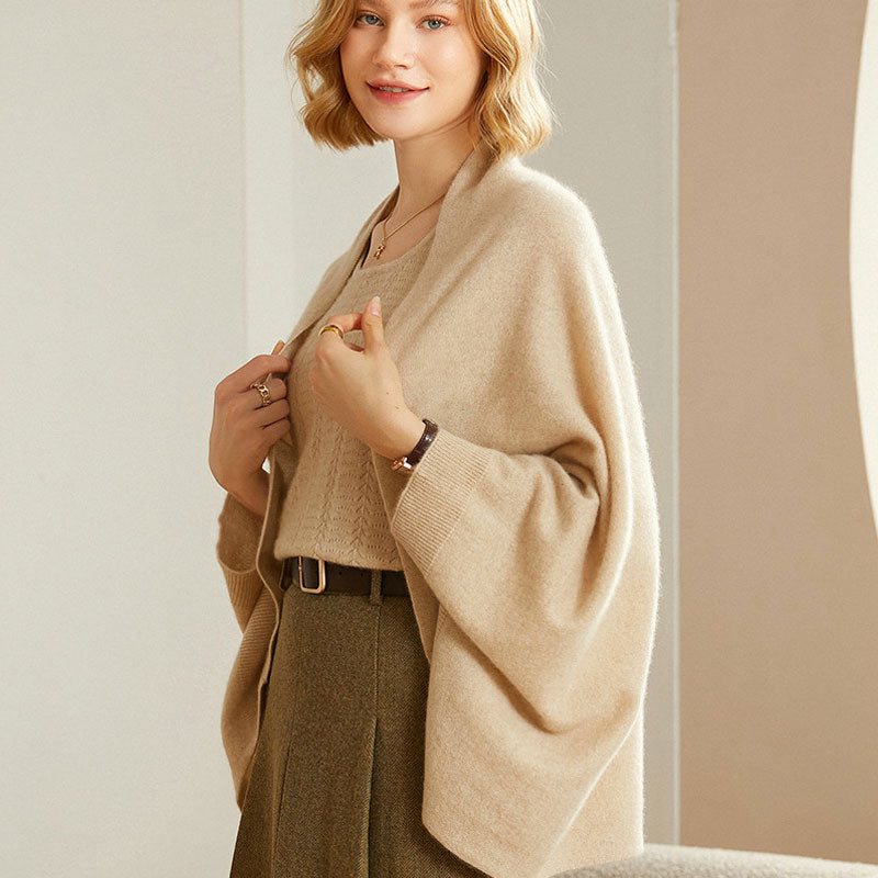 Gilet cocon en laine | Élégance naturelle au quotidien