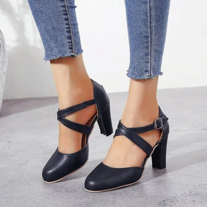Escarpins à talons femme | Élégance classique et confort pour soirées et occasions spéciales