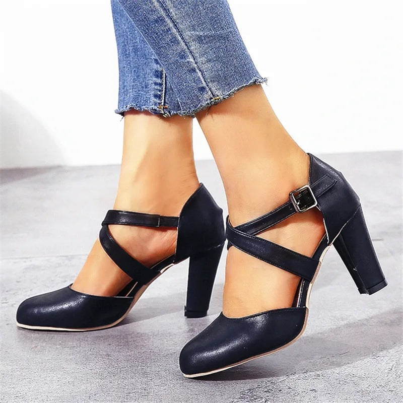 Escarpins à talons femme | Élégance classique et confort pour soirées et occasions spéciales