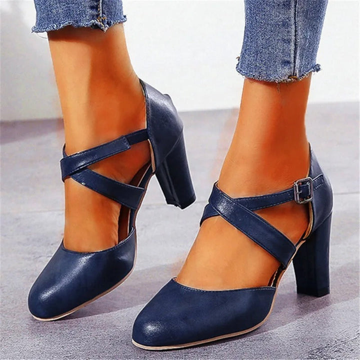 Escarpins à talons femme | Élégance classique et confort pour soirées et occasions spéciales