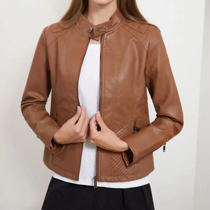 Veste en similicuir femme | Style chic et urbain