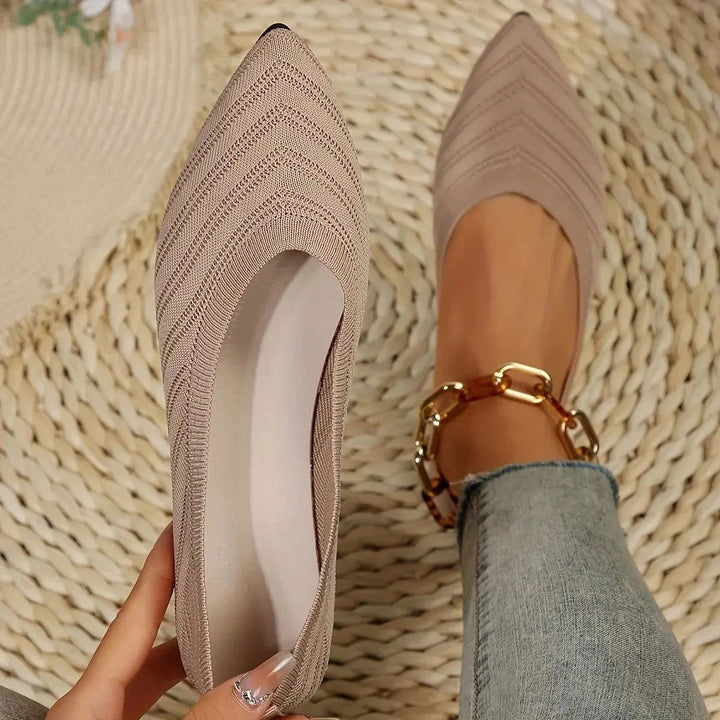 Ballerines tissées confort | Respirantes et faciles à enfiler