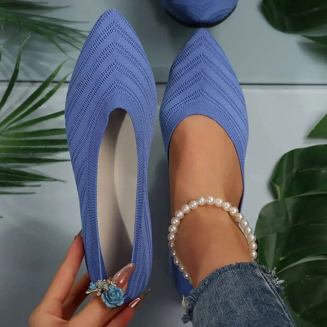 Ballerines tissées confort | Respirantes et faciles à enfiler