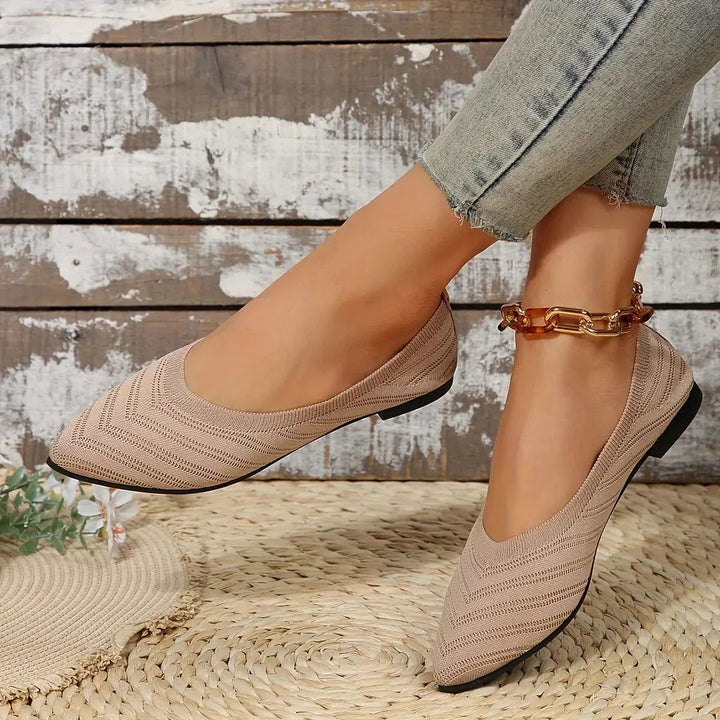 Ballerines tissées confort | Respirantes et faciles à enfiler