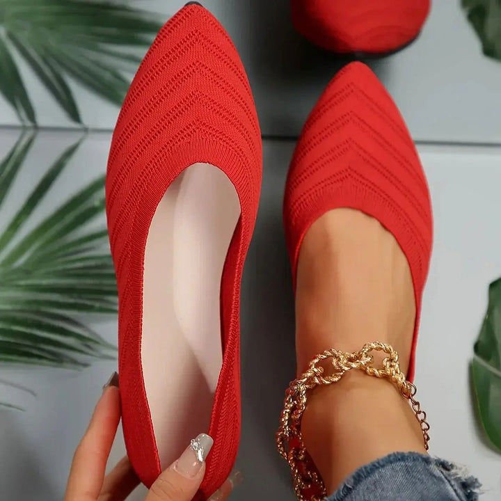 Ballerines tissées confort | Respirantes et faciles à enfiler
