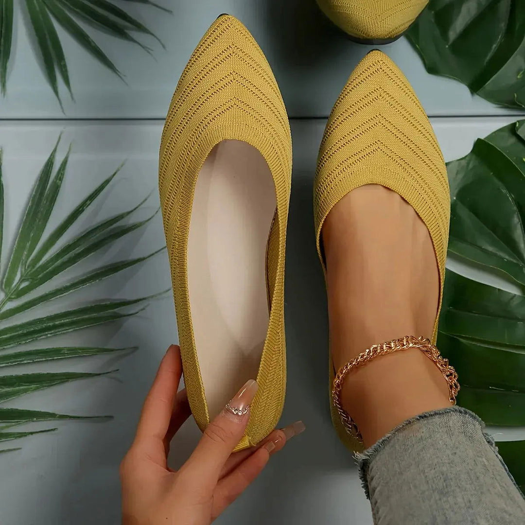 Ballerines tissées confort | Respirantes et faciles à enfiler