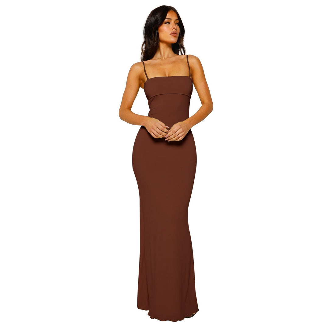 Robe longue moulante | Élégance soirée et silhouette affinée