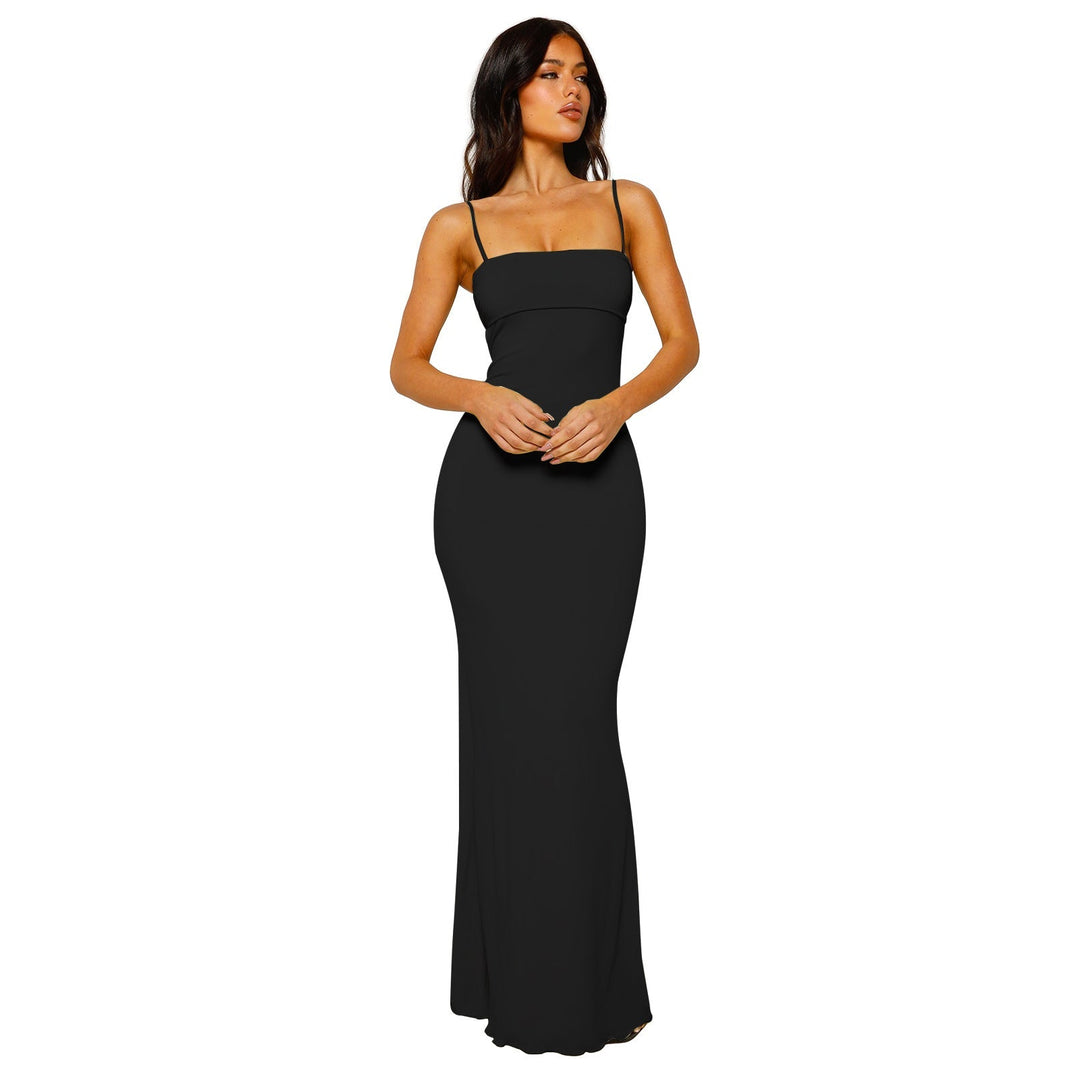 Robe longue moulante | Élégance soirée et silhouette affinée