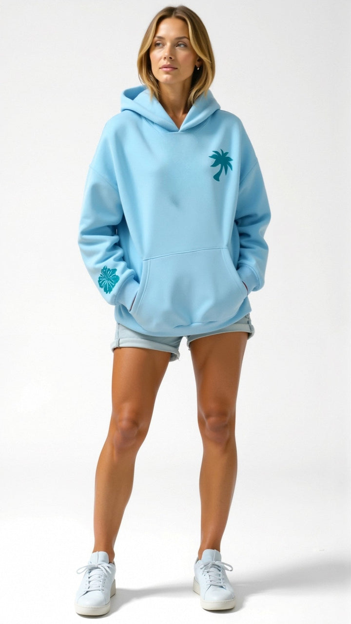 Sweat à capuche avec imprimé discret | Confort casual au quotidien