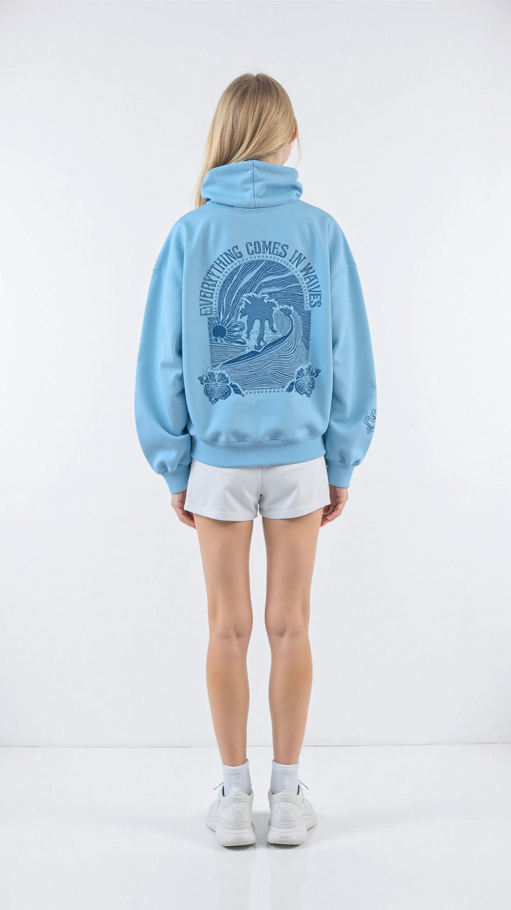 Sweat à capuche avec imprimé discret | Confort casual au quotidien